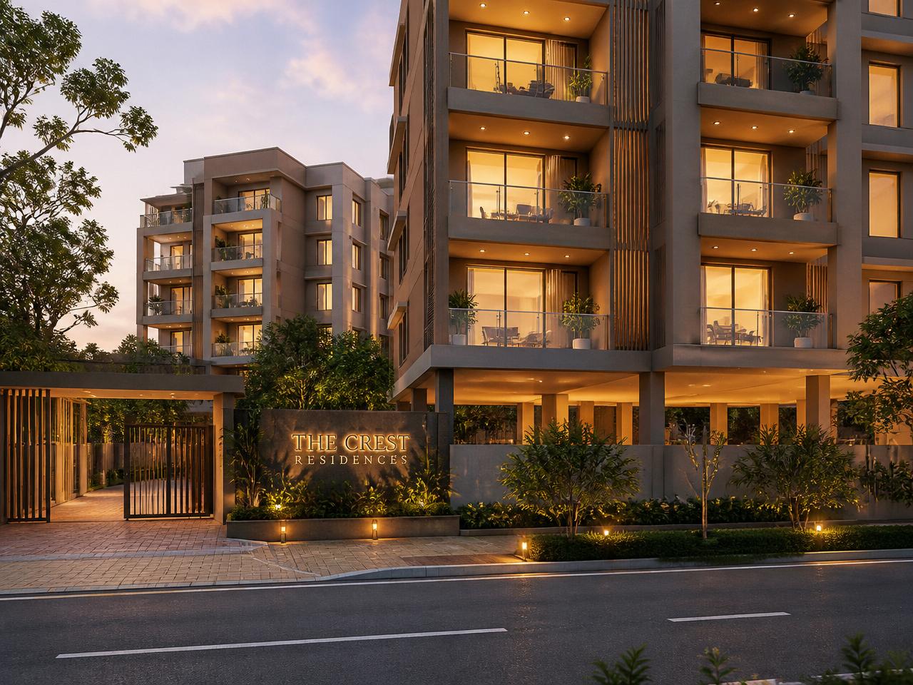 2 BHK Society Flat Luxe Residence