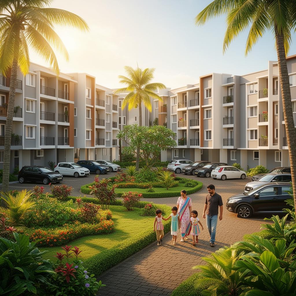 2 BHK Family Flat